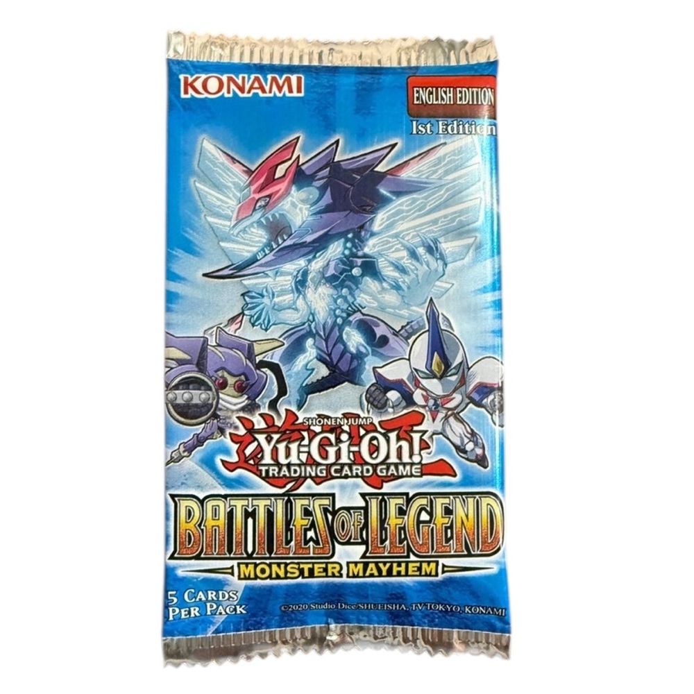 Yu-Gi-Oh! Battles of Legend Monster Mayhem Trading Card Pack - 10 Cards